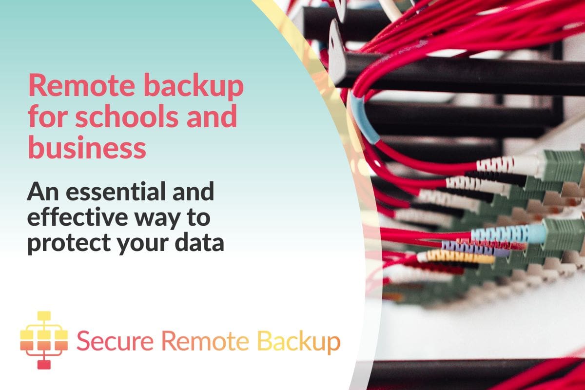 Schools offsite backup and remote backup services with Redstor remote backup software